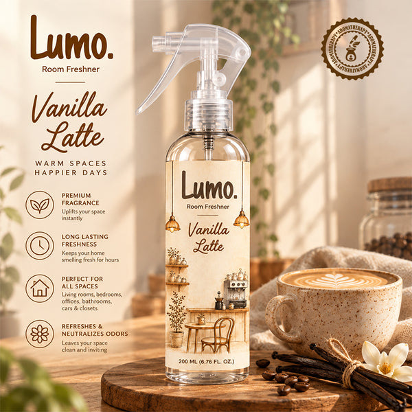 Lumo Vanilla Latte — Aromatherapy Room Freshener